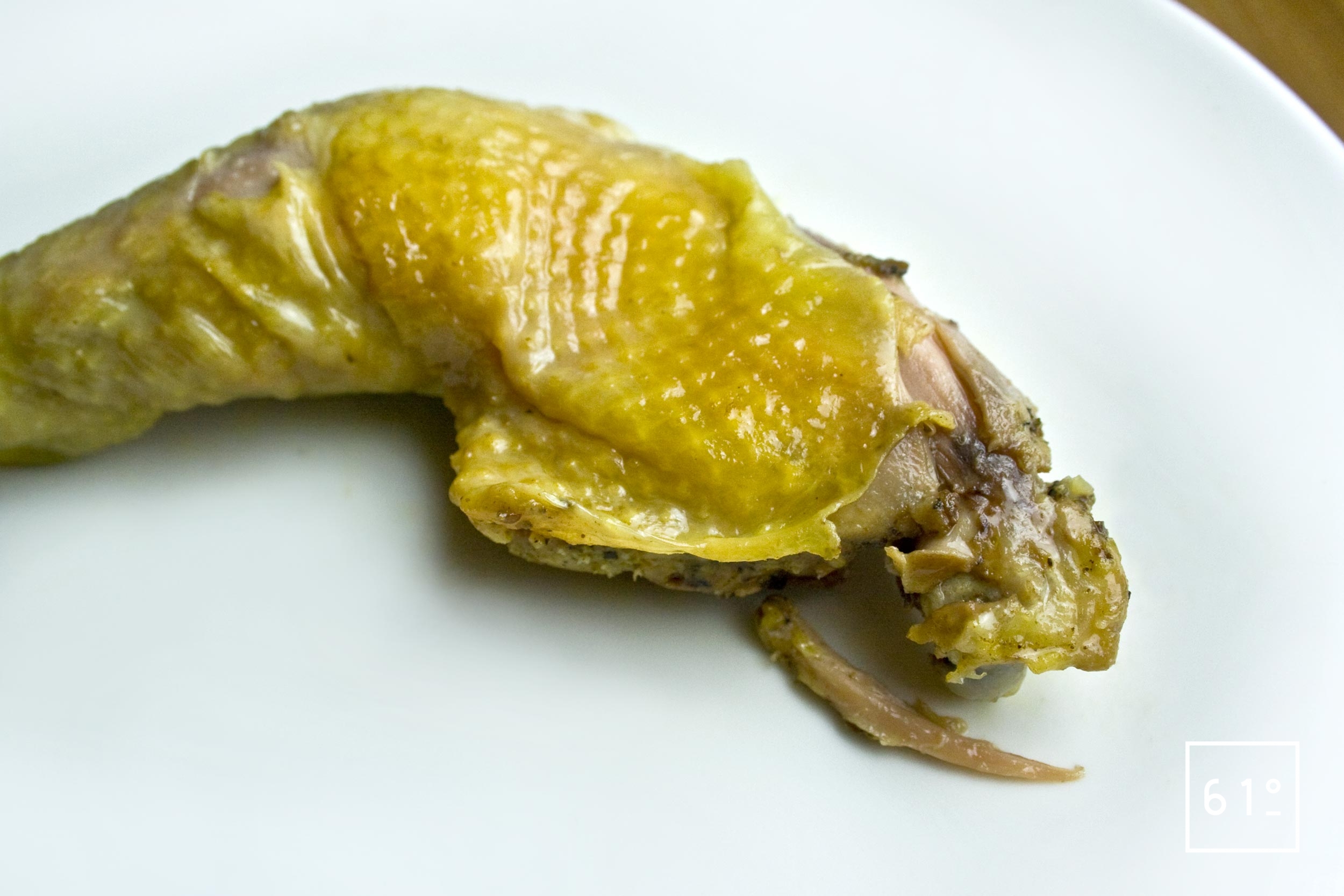Confit de cuisse de poulet fermier Recette 61°Degrés Confit de cuisse de poulet fermier Recette 61°Degrés