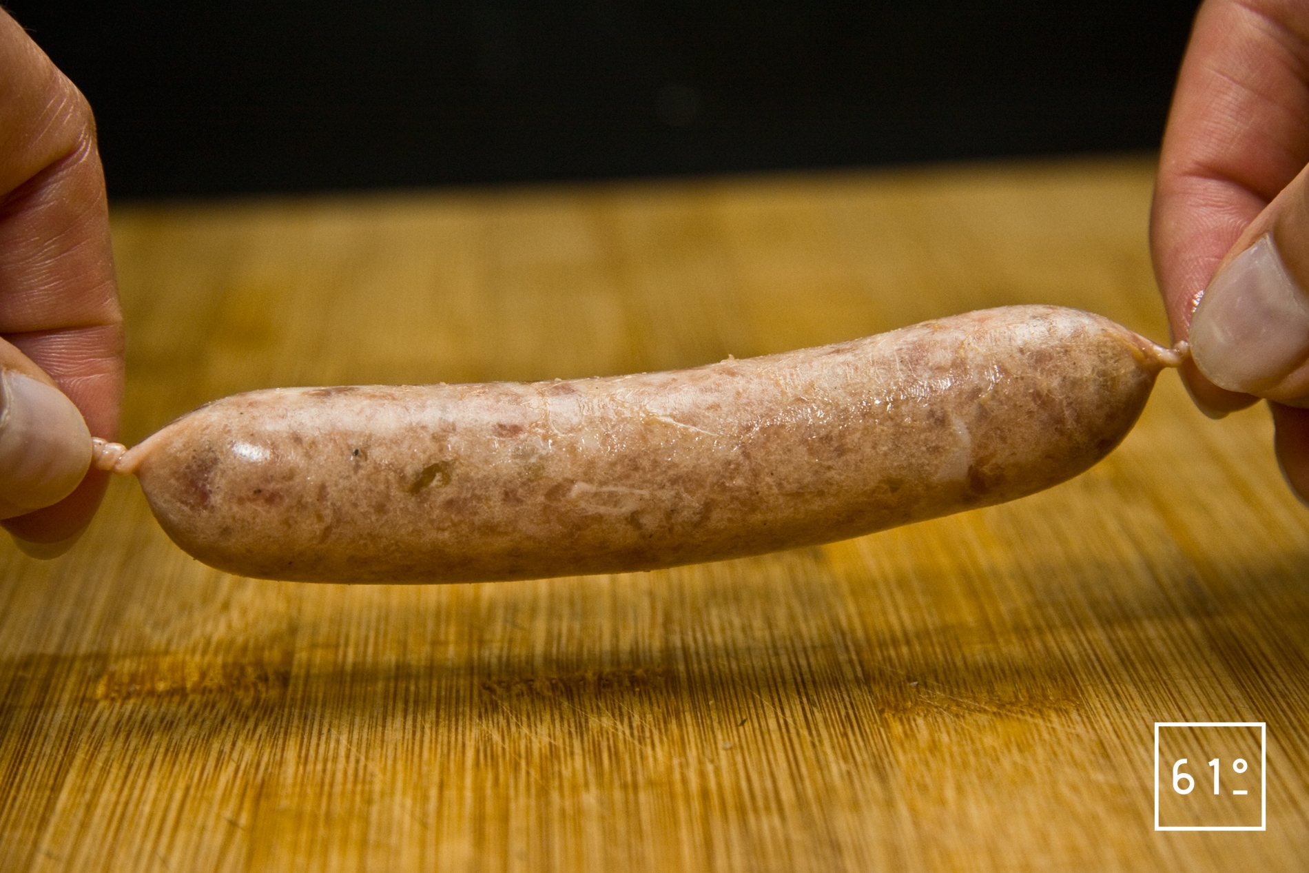 Saucisse au fromage et à la bière Recette 61°Degrés