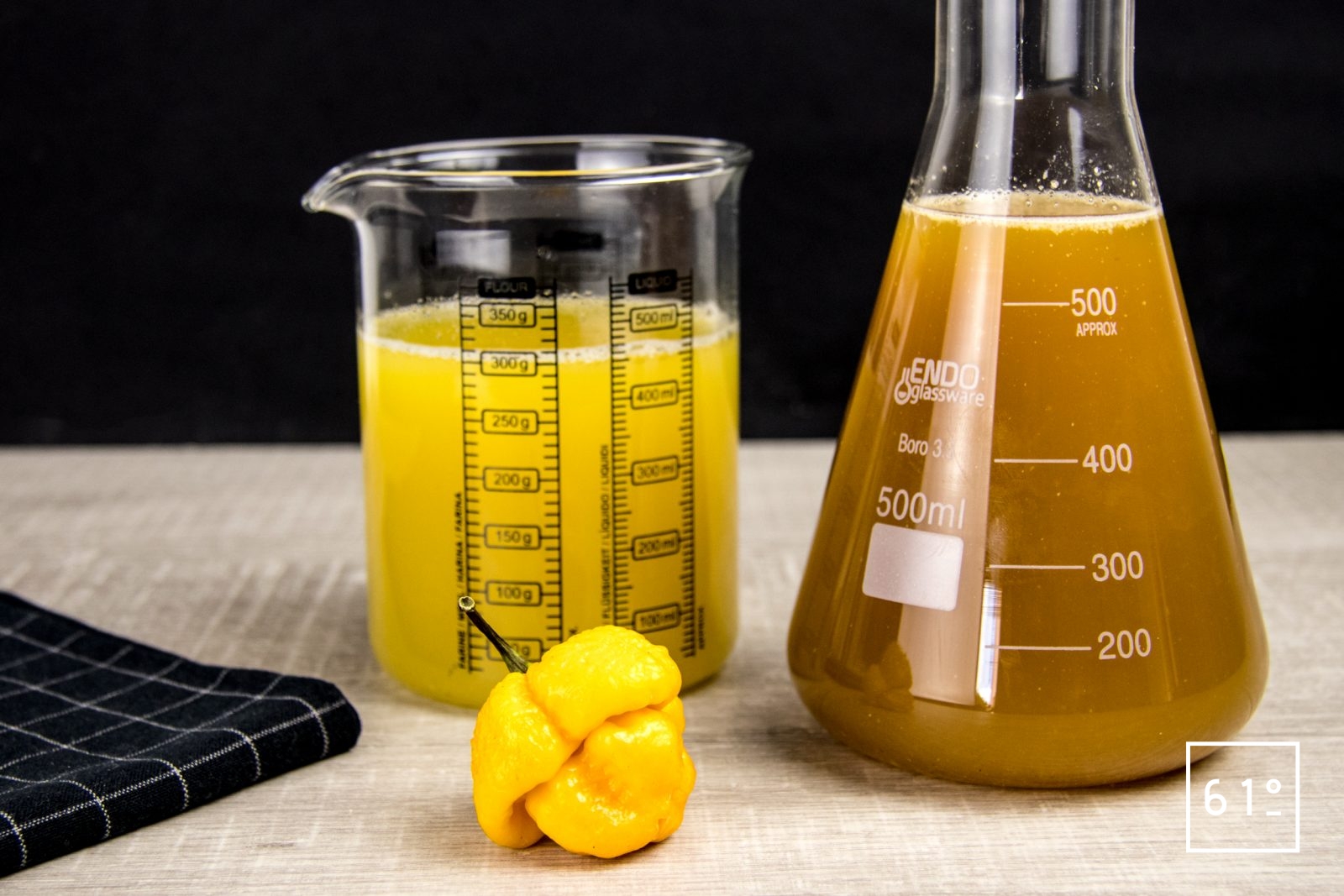 Sauce pimentée à l’ananas Recette 61°Degrés