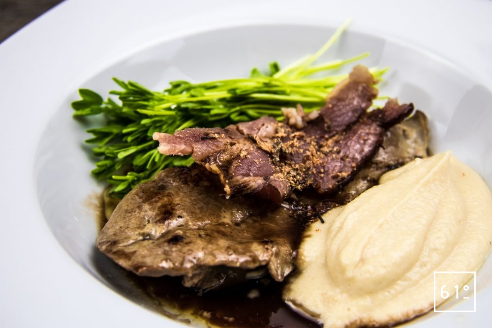 Foie de veau basse température Recette 61°Degrés