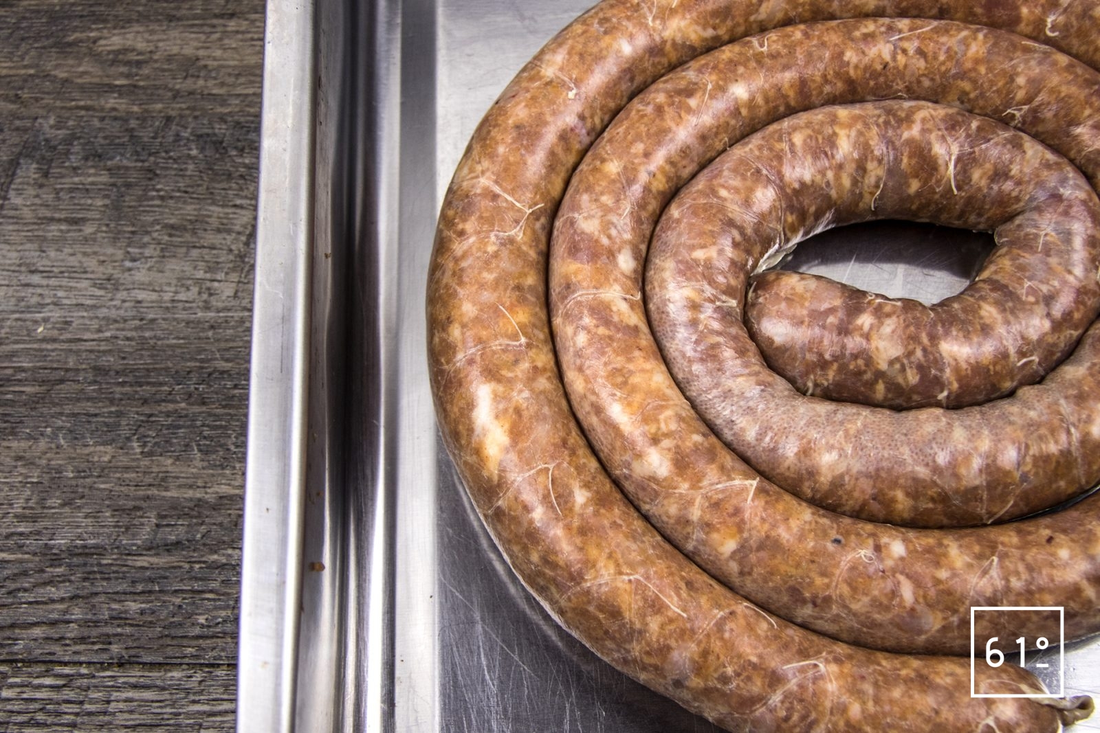 Saucisses à l’ail Recette 61°Degrés