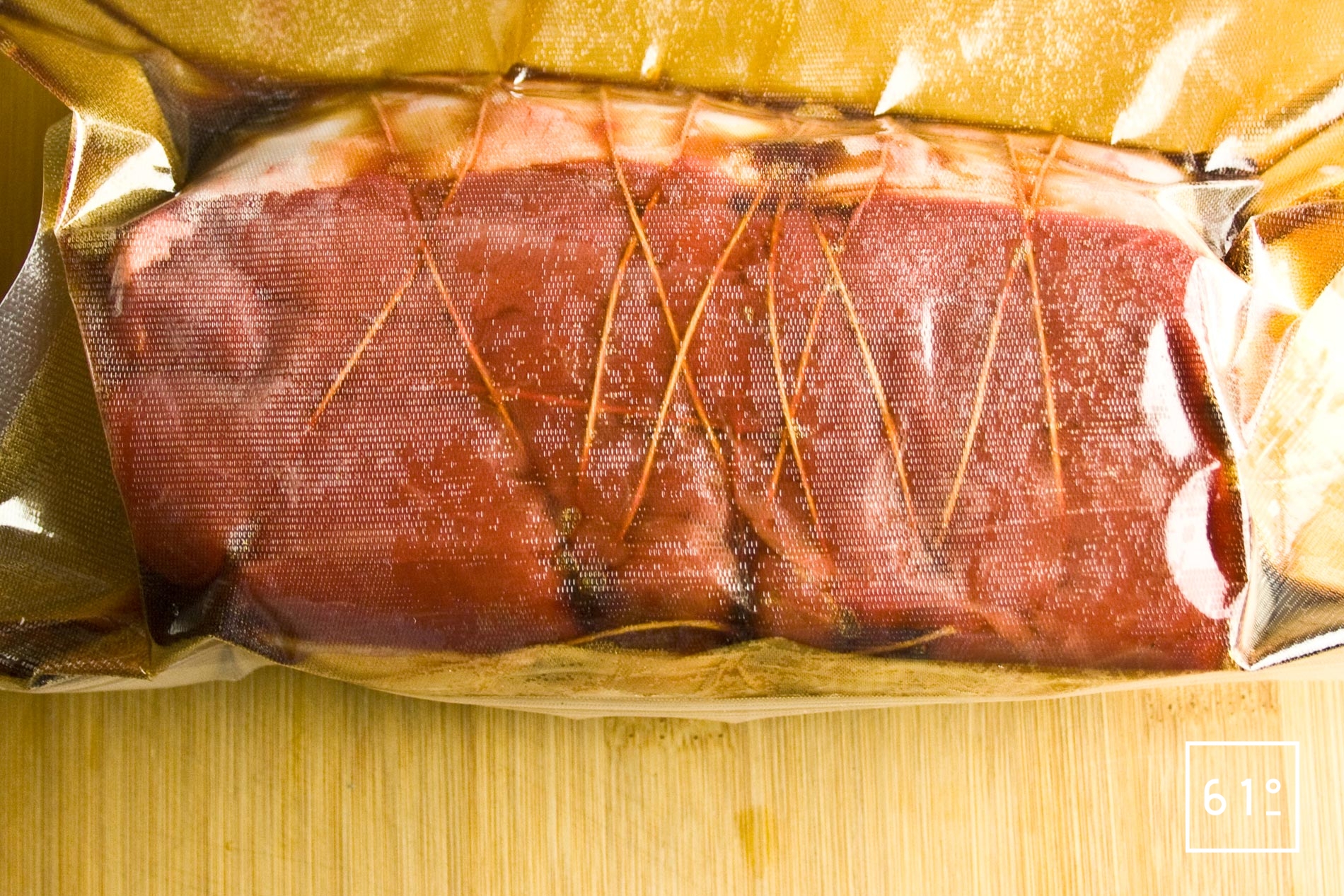 Rôti de cheval basse température | Recette | 61°Degrés