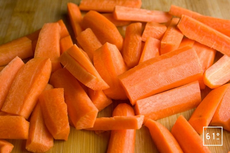 Bâtonnets de carotte