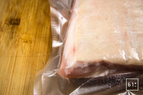 Poitrine de porc croustillante | Recette | 61°Degrés