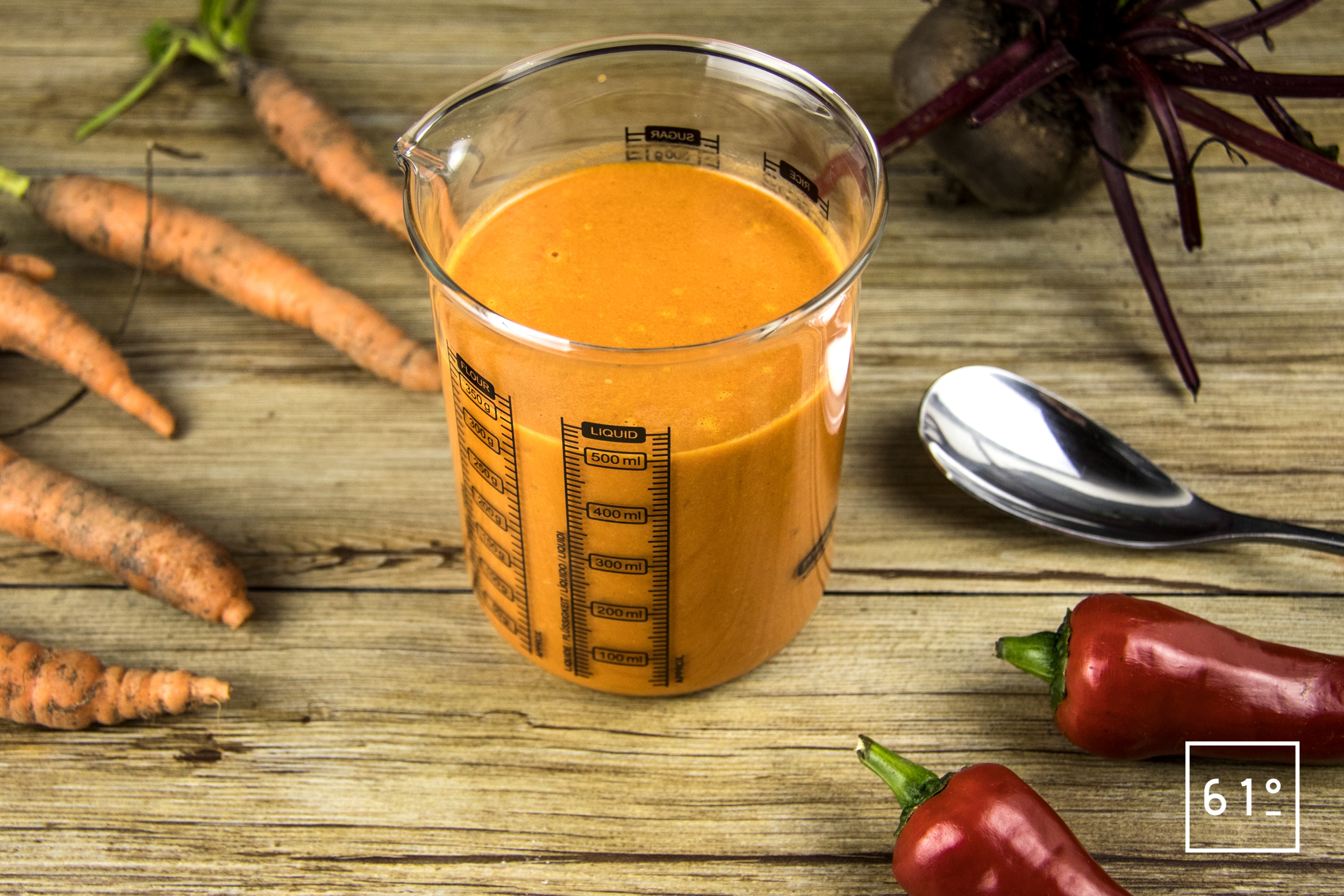 Sauce tomate et poivron Recette 61°Degrés