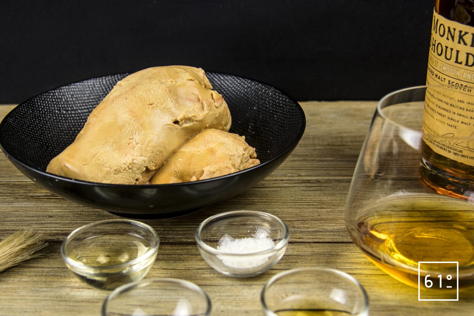 Parfait de foie gras au torchon Recette 61°Degrés