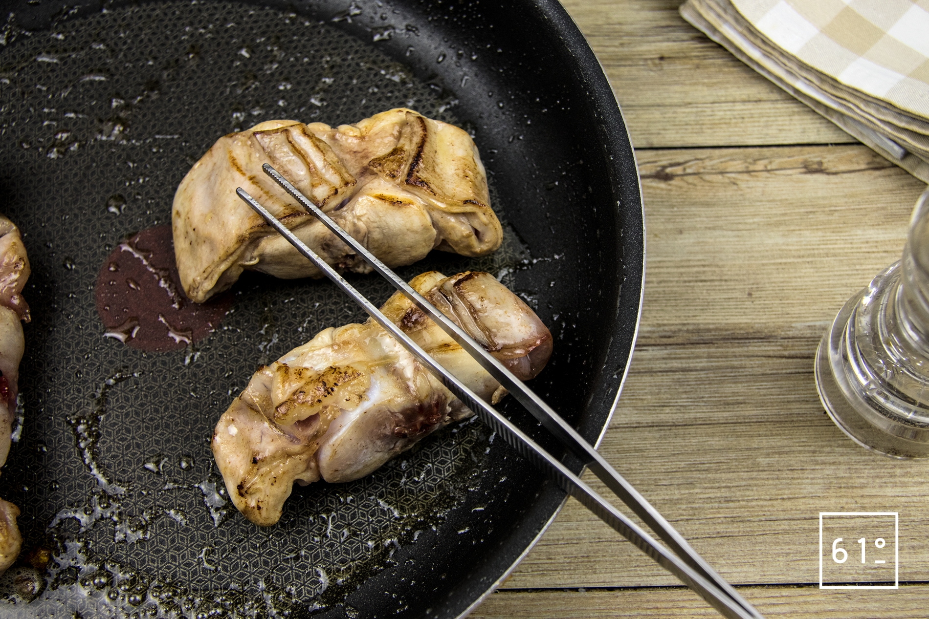 Lapin à la moutarde et au foie gras | Recette | 61°Degrés