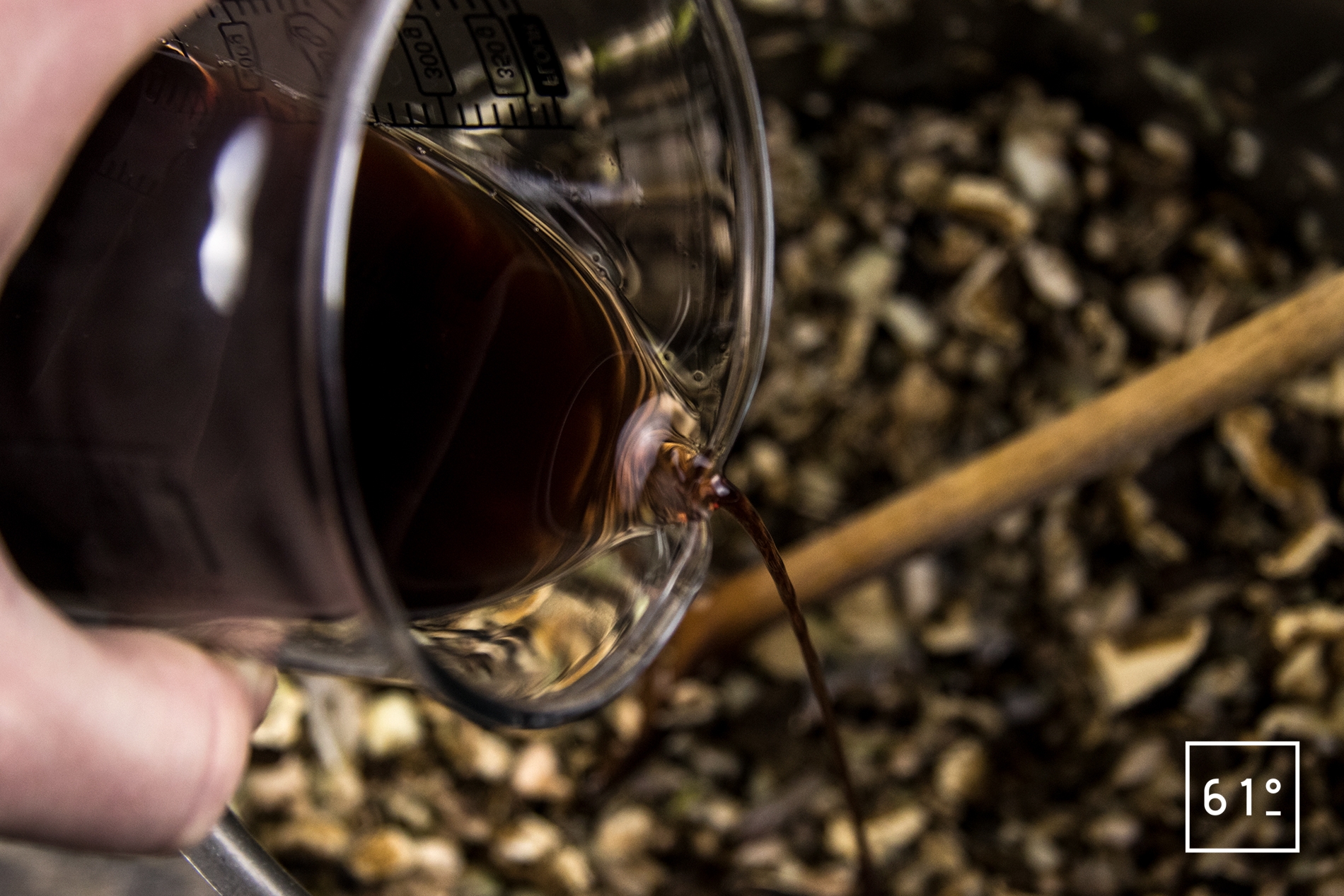 Bouillon de champignons Recette 61°Degrés