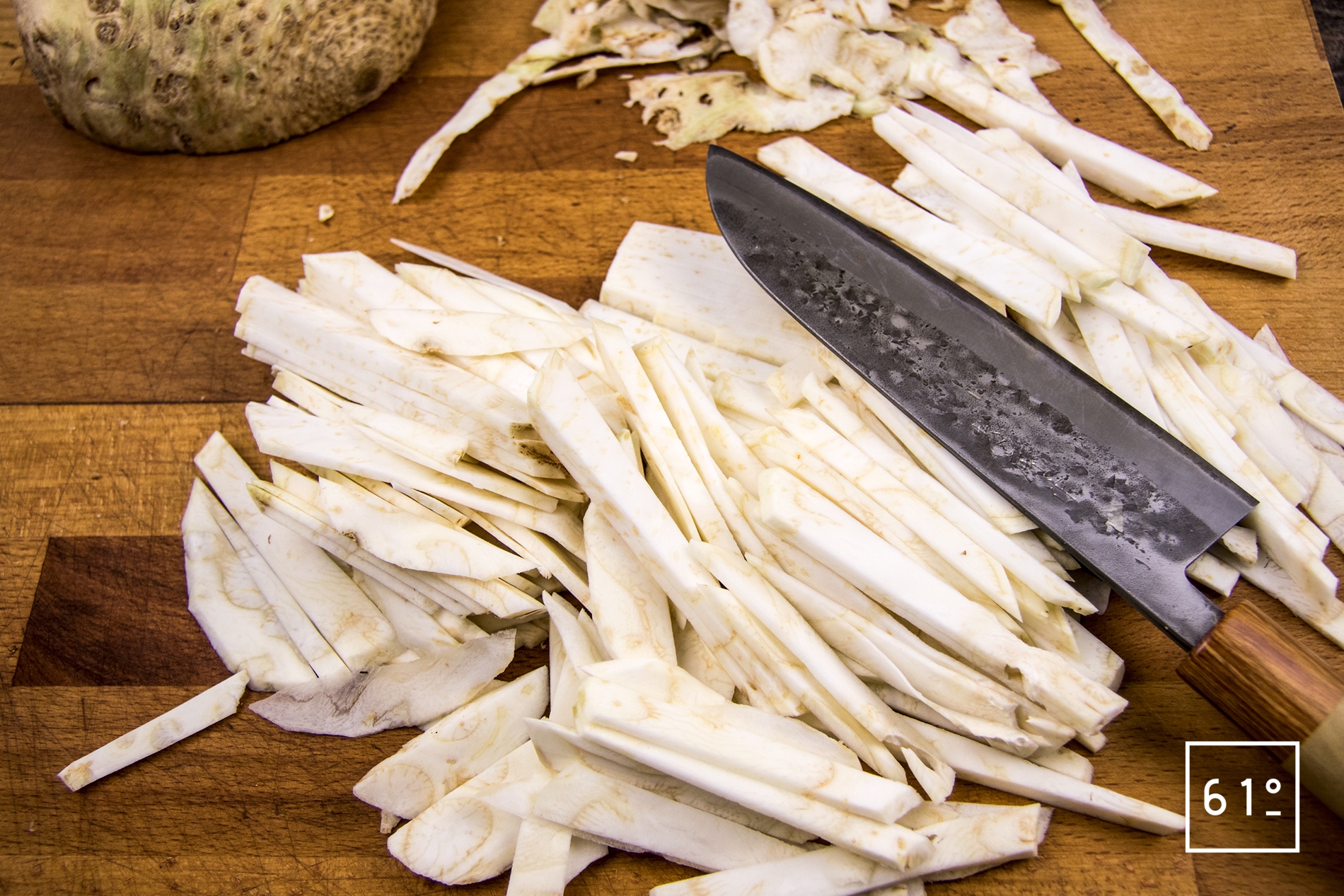 Mousseline de céleri rave | Recette | 61°Degrés