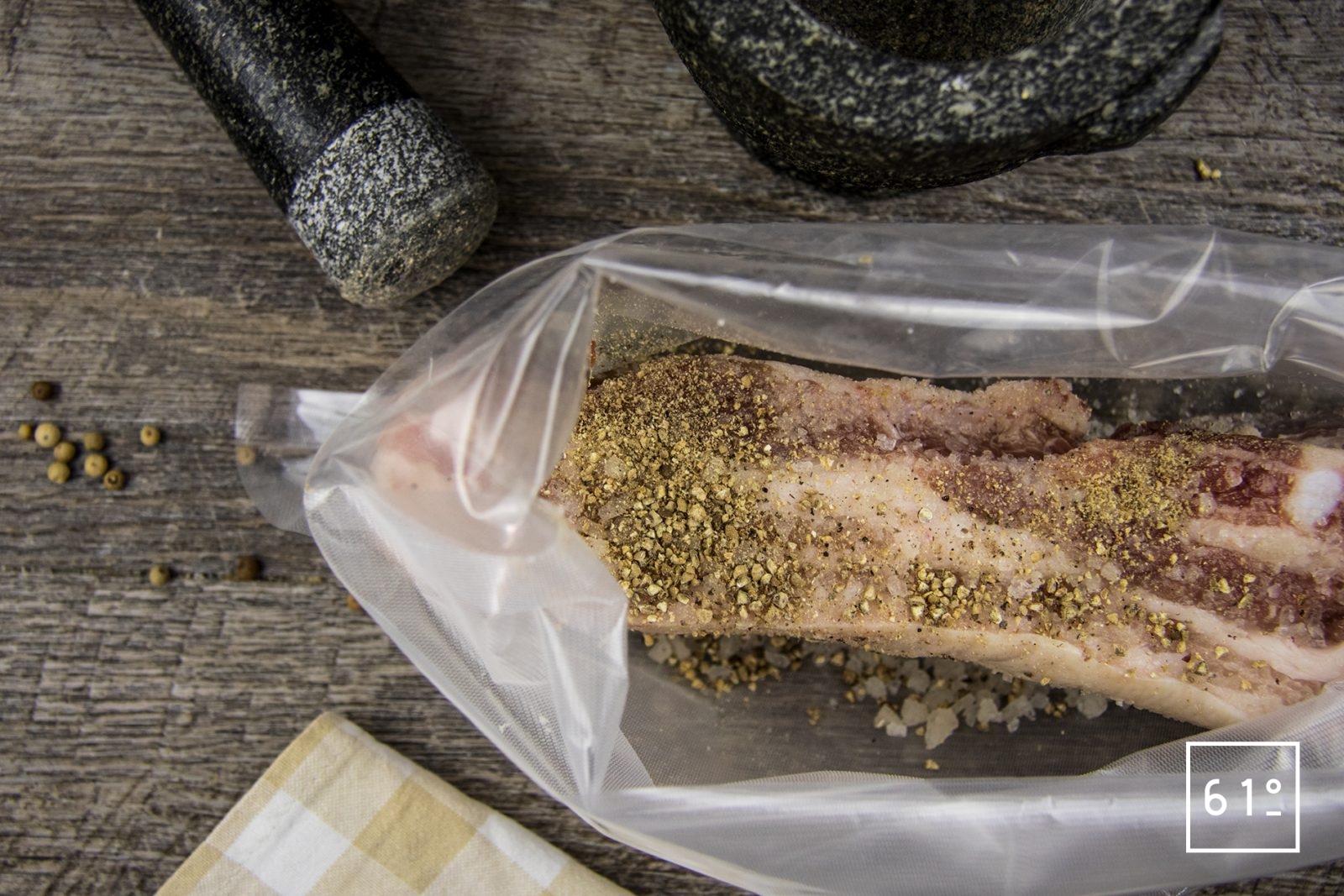 Lard maison | Recette | 61°Degrés