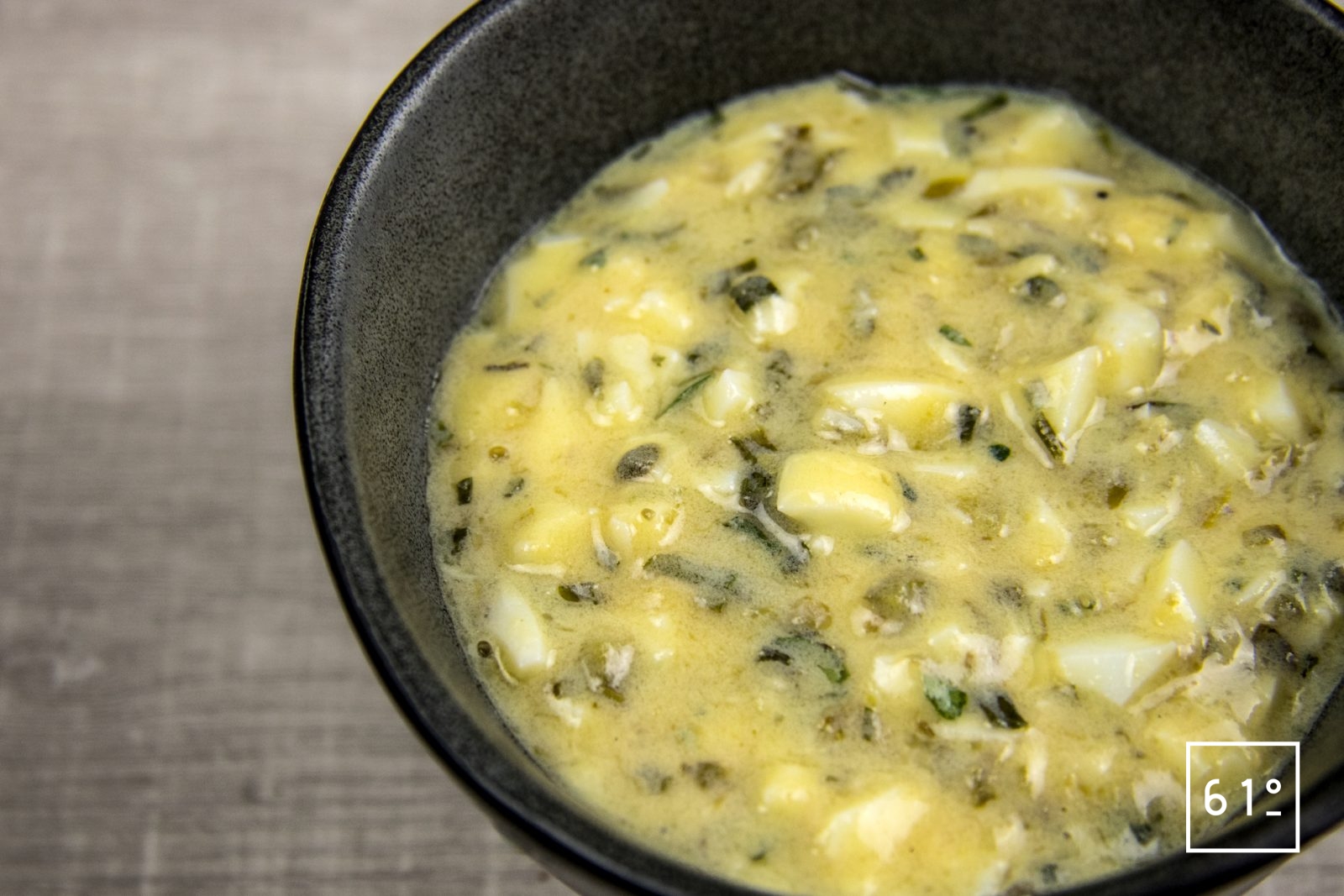 Tête de veau à la sauce gribiche jurassienne Recette 61°Degrés