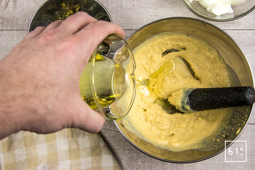 Sauce gribiche Recette 61°Degrés