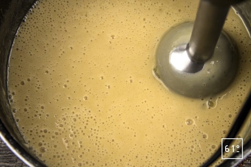 Cancoillotte à l'échalote lactofermenté - mixer