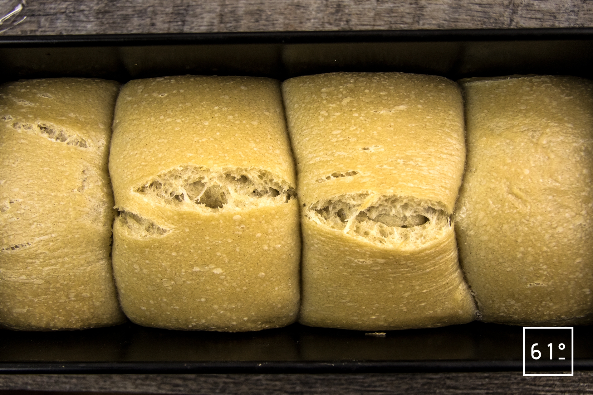 Pain de mie moelleux au tangzhong et au levain | Recette | 61°Degrés