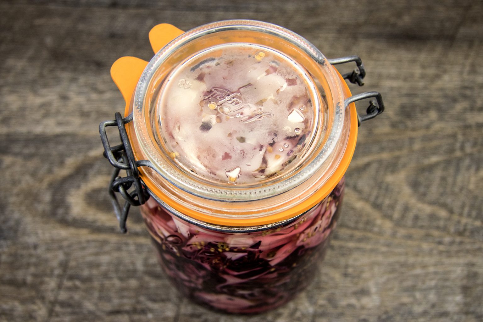 Pickles de choux blanc et rouge Recette 61°Degrés