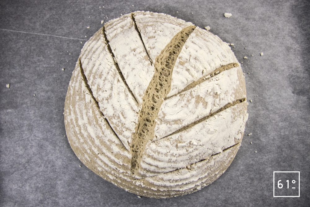 Pain de seigle au levain | Recette | 61°Degrés