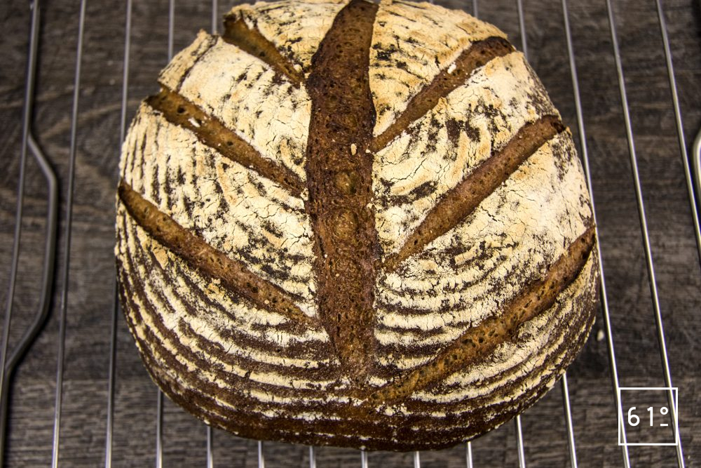 Pain de seigle au levain | Recette | 61°Degrés