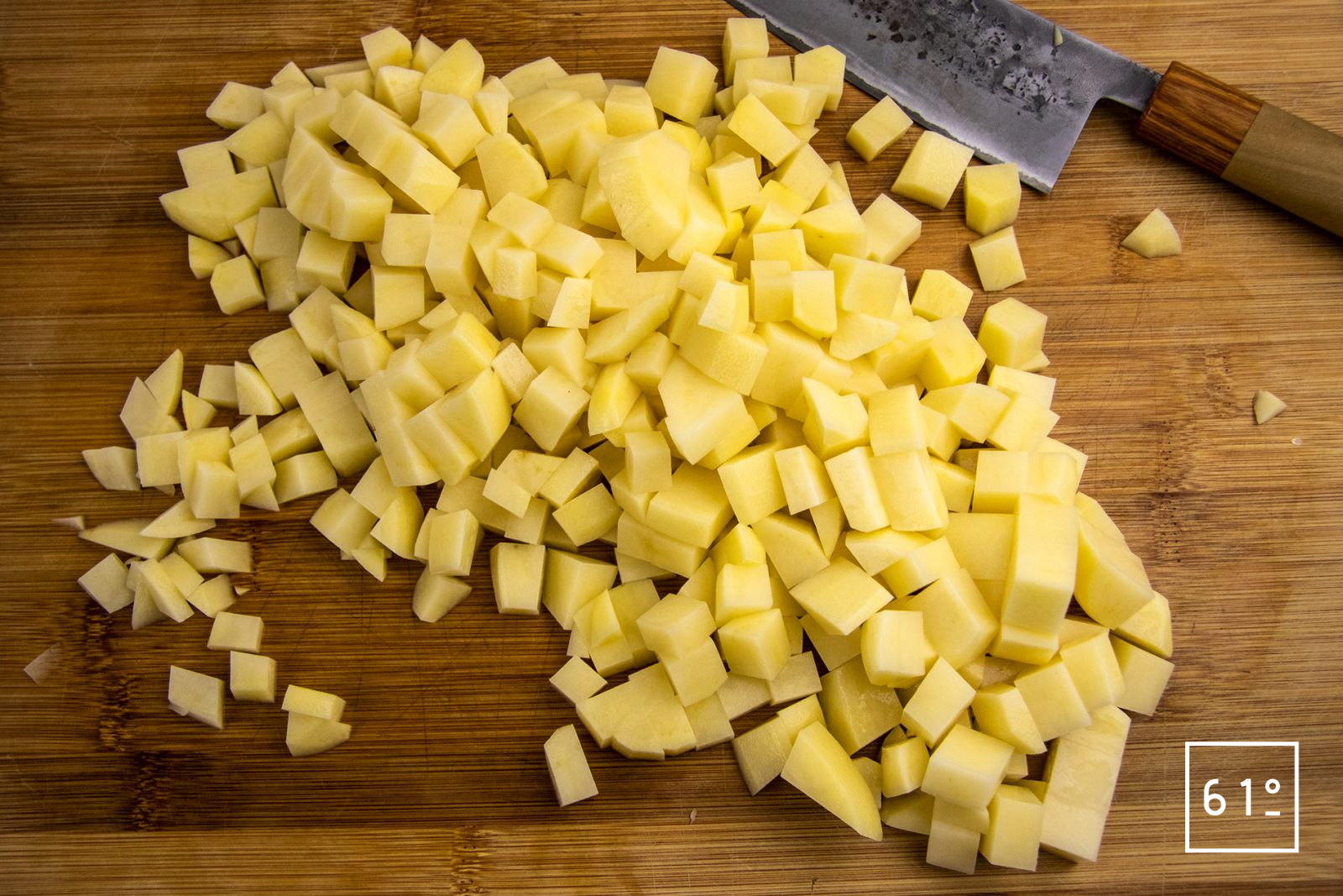 Salade de pomme de terre et saucisse de Montbéliard | Recette | 61°Degrés