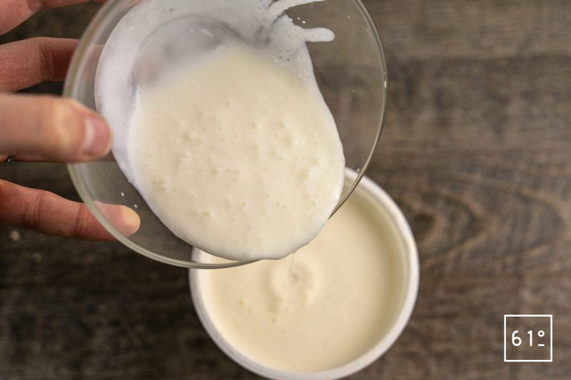 Beurre au kéfir - seconde fermentation