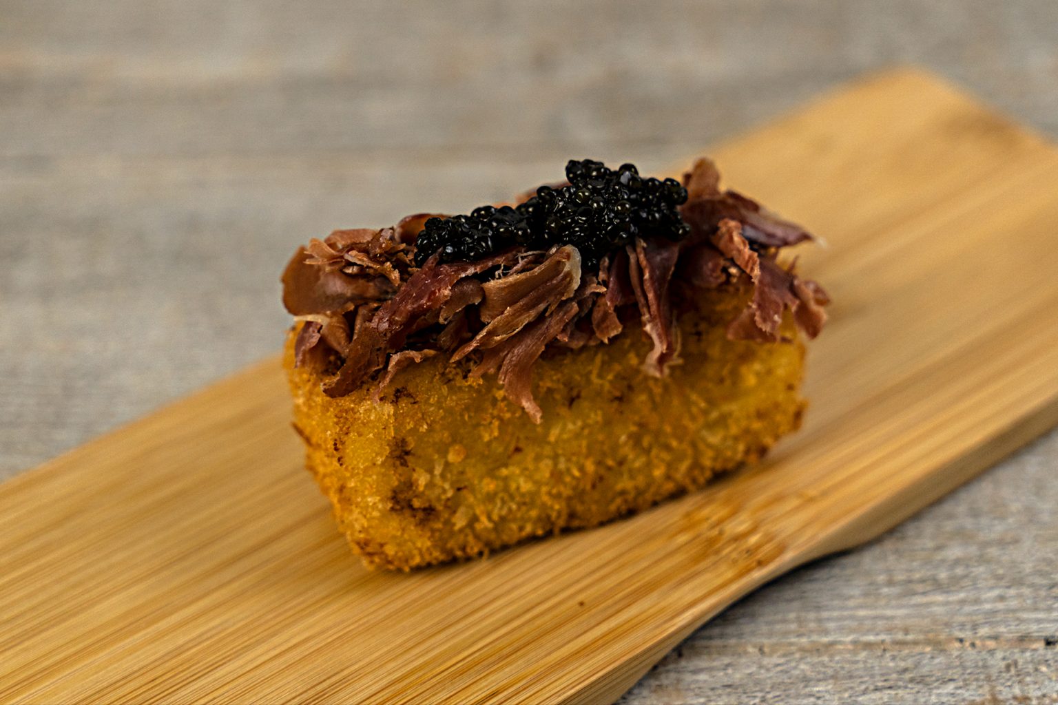 Mille-feuille de pomme de terre pané | Recette | 61°Degrés