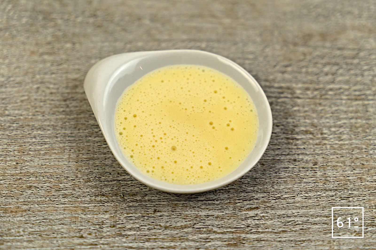 Sauce type mayonnaise sans gras Recette 61°Degrés