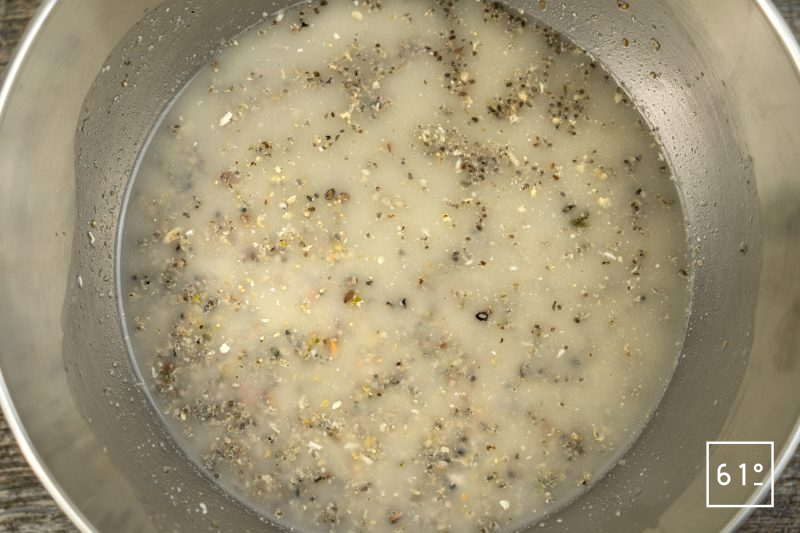 Pain granipain - fermentation du levain de graines